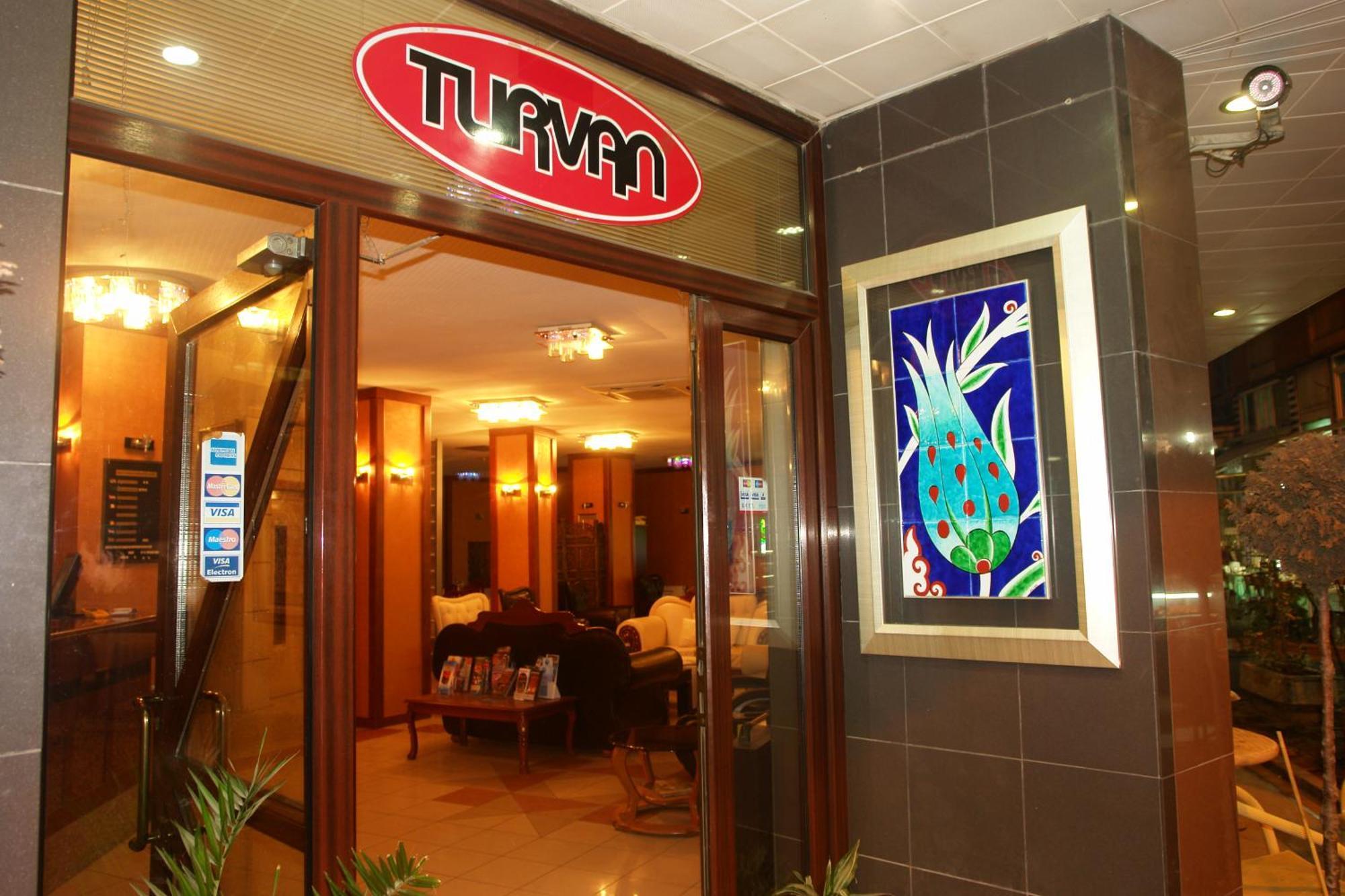 Turvan Hotel Istanbul Interiør billede